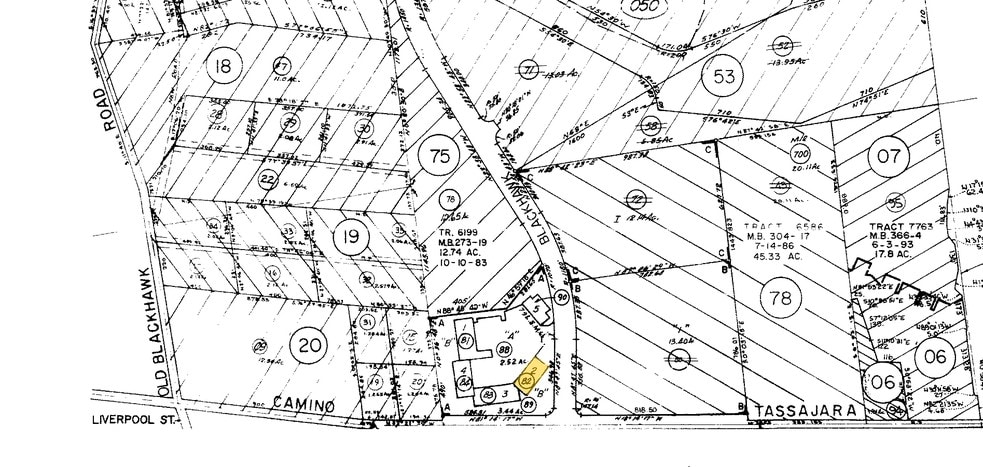 3880 Blackhawk Rd, Danville, CA for lease - Plat Map - Image 2 of 6