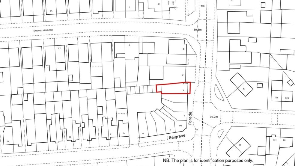 38 Stoke Poges Ln, Slough à vendre - Plan cadastral - Image 3 de 3