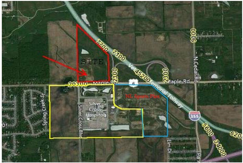 901 Maple Rd, New Lenox, IL à vendre - Aérien - Image 2 de 6