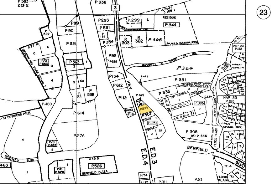 8530 Veterans Hwy, Millersville, MD for lease - Plat Map - Image 2 of 9