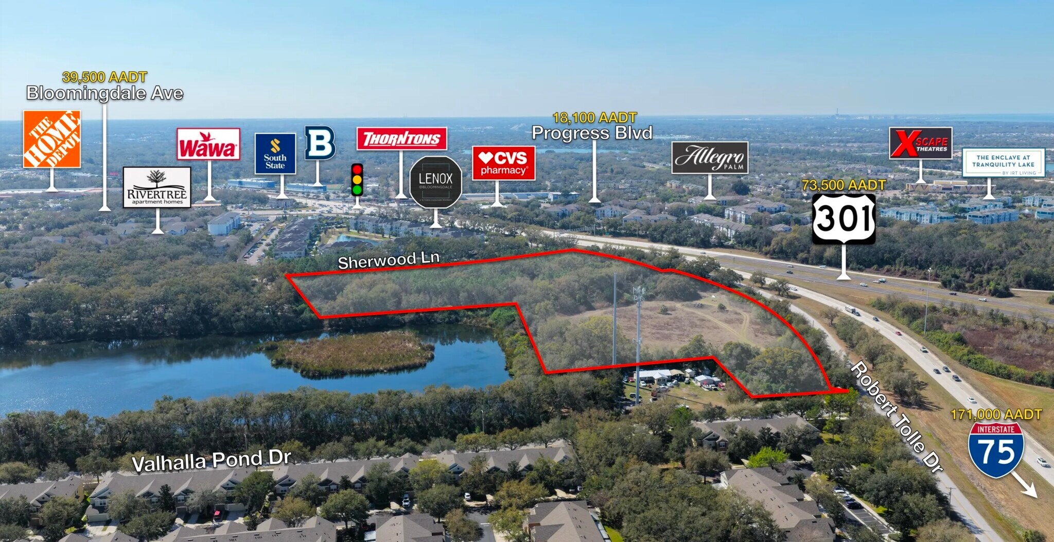5416 Robert Tolle dr, Riverview, FL à vendre Photo principale- Image 1 de 8