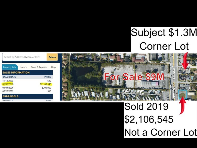 1500 S Military Trl, West Palm Beach, FL à vendre - Photo du bâtiment - Image 2 de 9