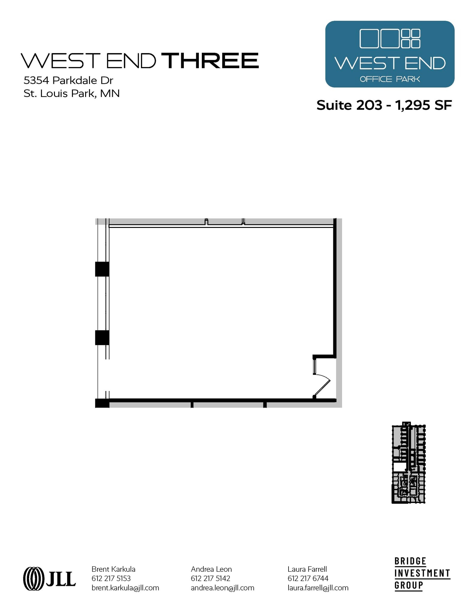 1665 Utica Ave S, Saint Louis Park, MN for lease Floor Plan- Image 1 of 1