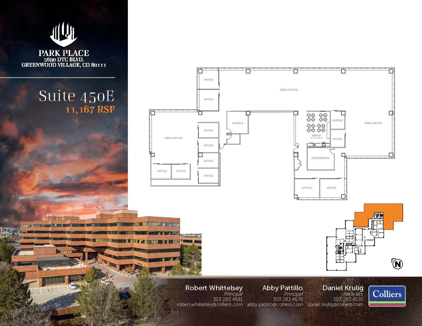 5690 DTC Blvd, Greenwood Village, CO for lease Floor Plan- Image 1 of 2