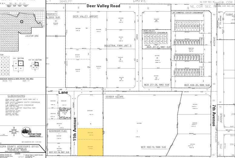 21411 N 11th Ave, Phoenix, AZ à vendre - Plan cadastral - Image 2 de 12