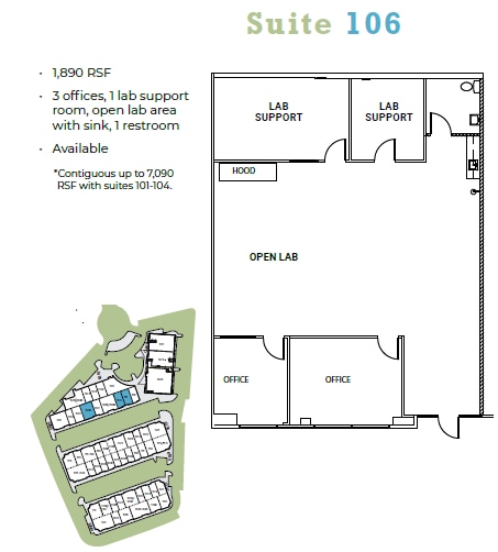 6185 Cornerstone Ct E, San Diego, CA for lease Floor Plan- Image 1 of 1
