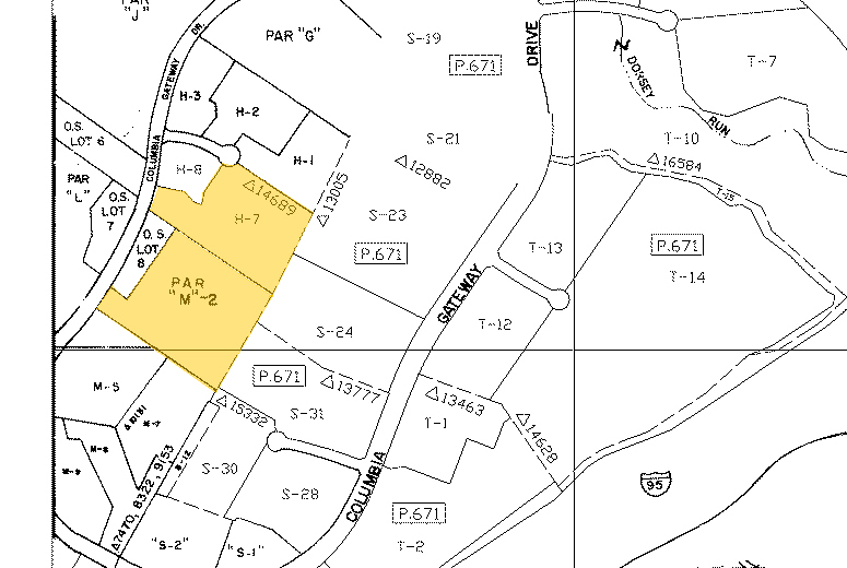 7130 Columbia Gateway Dr, Columbia, MD à louer - Plan cadastral - Image 3 de 4