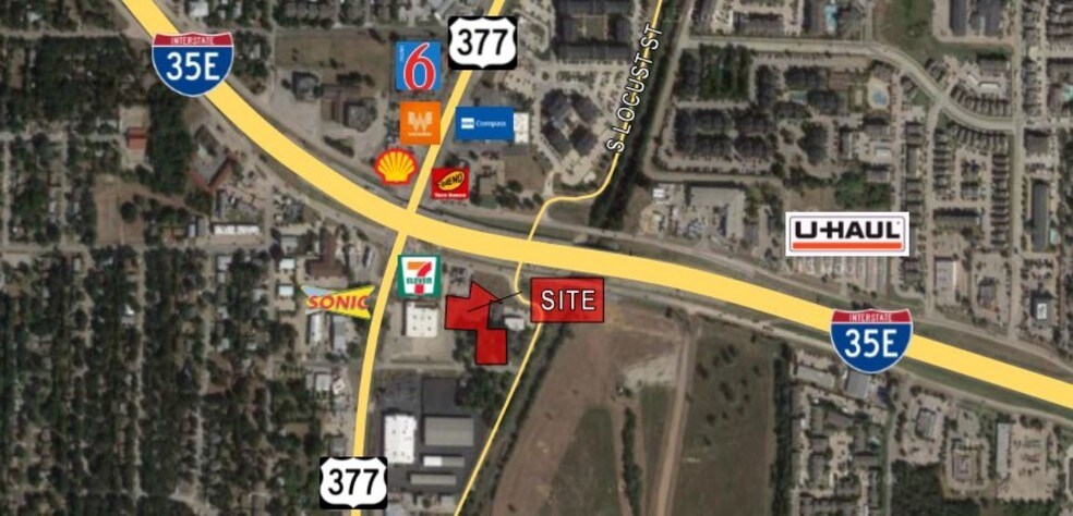 309 I-35 E, Denton, TX à louer - Photo du bâtiment - Image 3 de 3