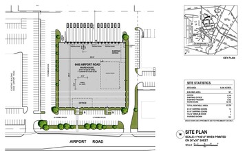 6485 Airport Rd, Mississauga, ON à louer Plan de site- Image 1 de 1