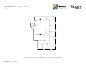 4600 Park Rd, Charlotte, NC for lease Floor Plan- Image 1 of 1