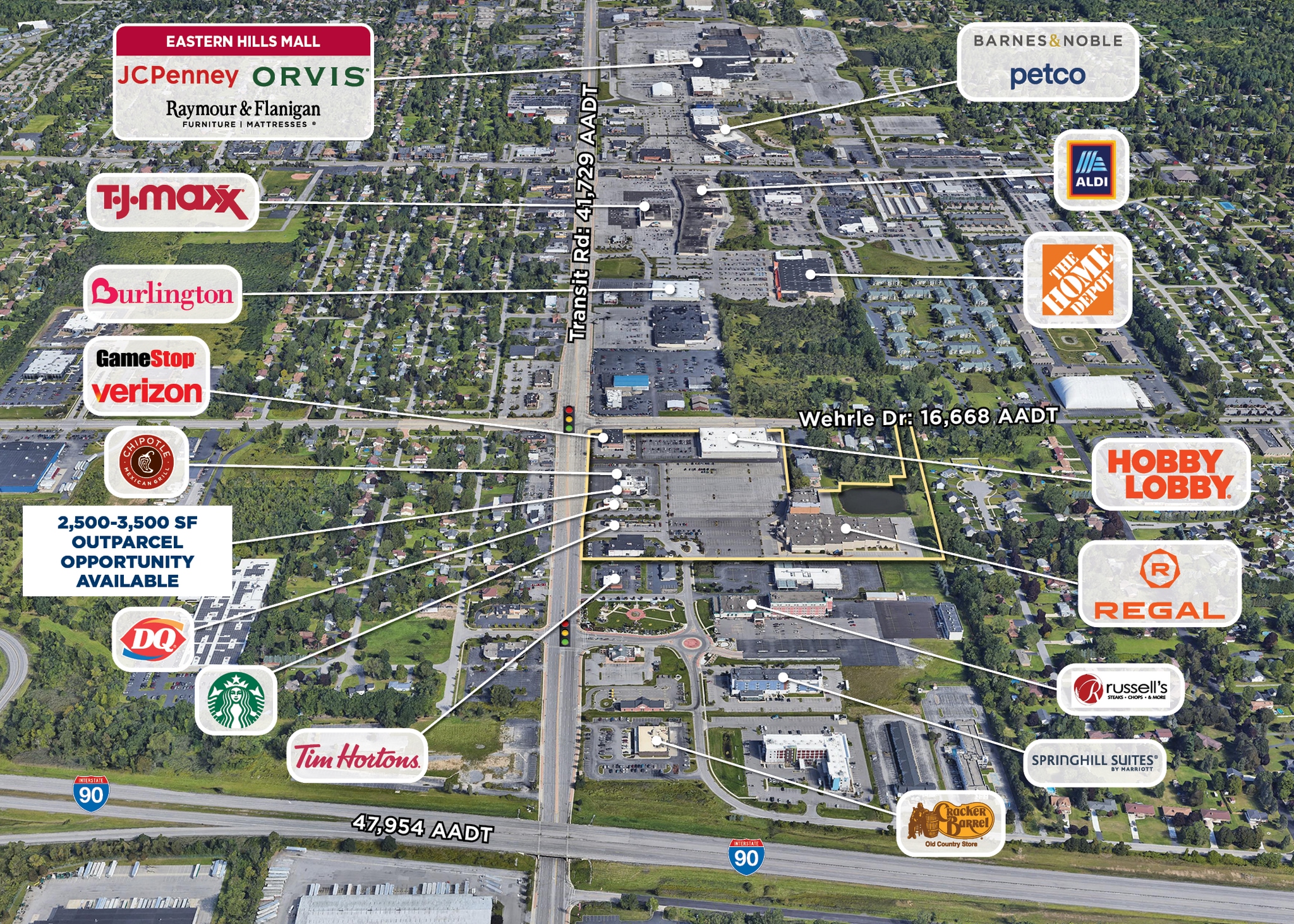 6707 Transit Rd, Buffalo, NY à louer Photo du bâtiment- Image 1 de 1