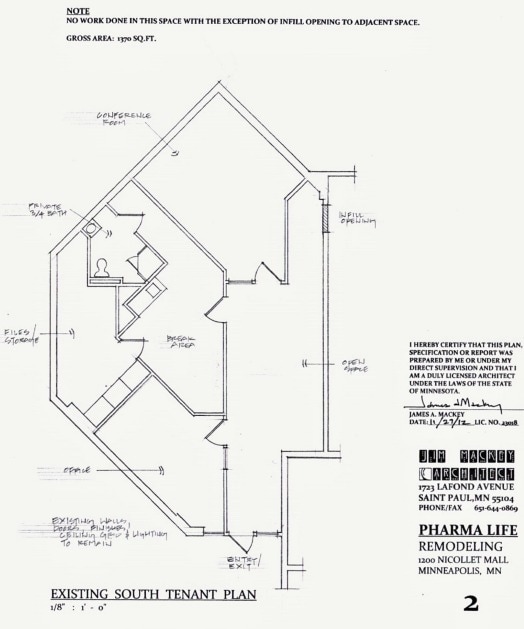 1200 Nicollet Mall, Minneapolis, MN for lease Floor Plan- Image 1 of 1