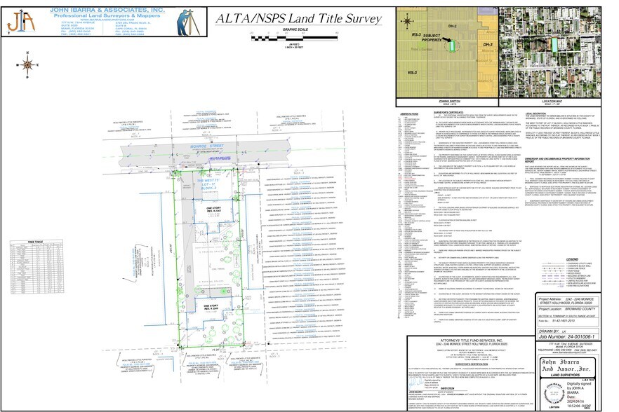 2246 Monroe St, Hollywood, FL à vendre - Plan cadastral - Image 2 de 20