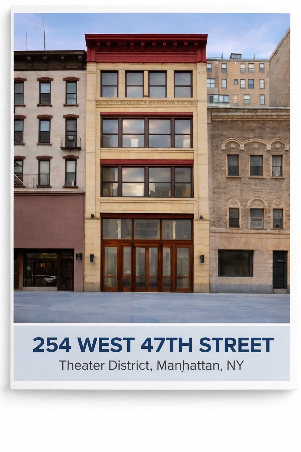 254 W 47th St, New York, NY for sale Primary Photo- Image 1 of 8