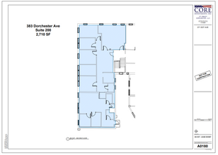 371 Dorchester Ave, South Boston, MA à louer Plan d  tage- Image 1 de 1