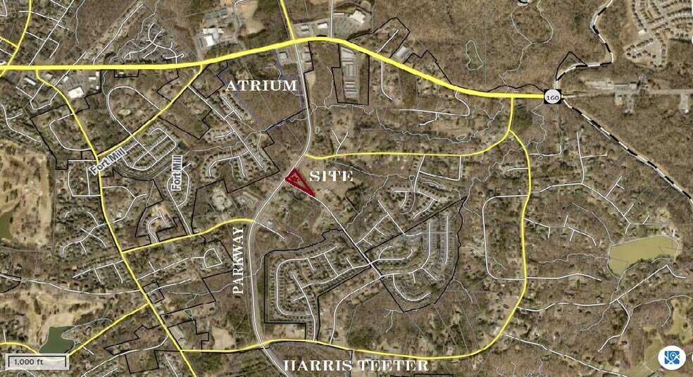 2156 Fort Mill Pky, Fort Mill, SC à vendre - Aérien - Image 2 de 2