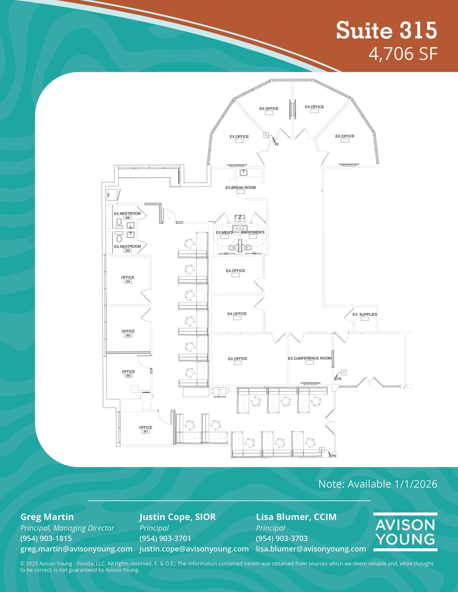 1625 N Commerce Pky, Weston, FL for lease Floor Plan- Image 1 of 1