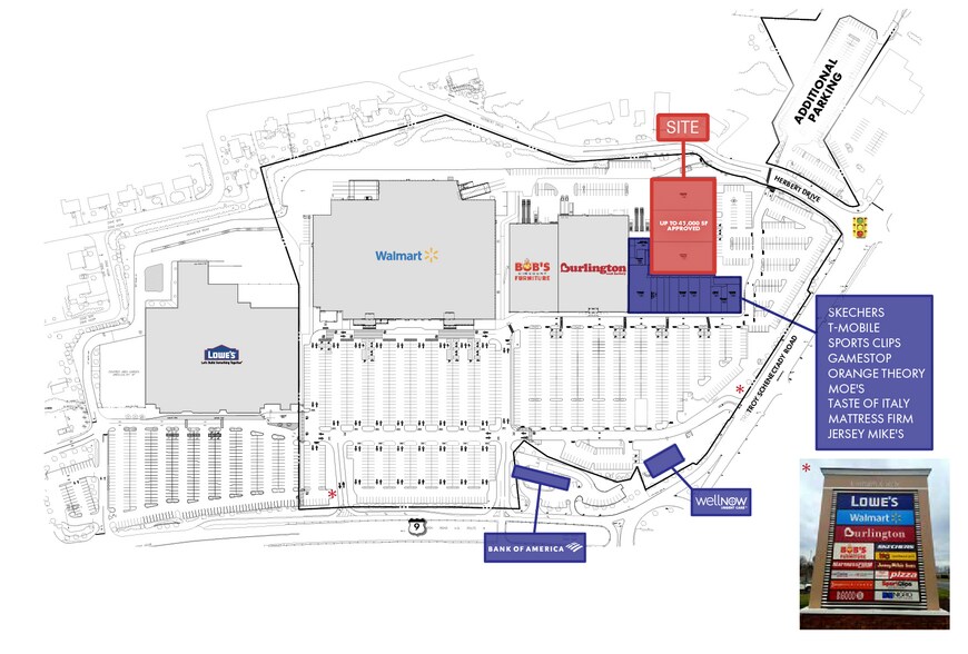 800 New Loudon Rd, Latham, NY à louer - Plan de site - Image 2 de 5