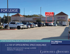 27910 Tomball Pky, Tomball, TX for lease Building Photo- Image 1 of 4