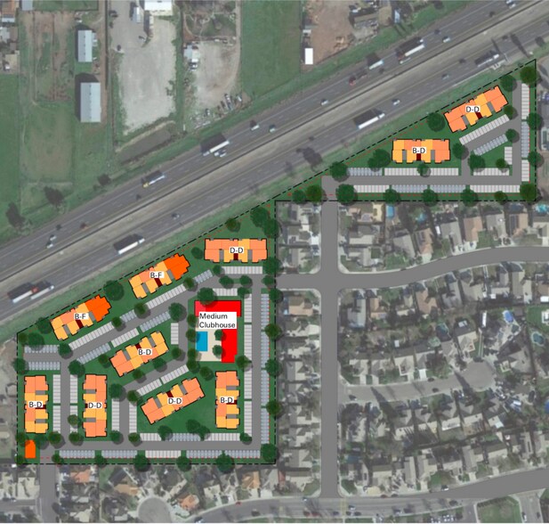 11428 W Clover Rd, Tracy, CA à vendre - Plan de site - Image 2 de 12