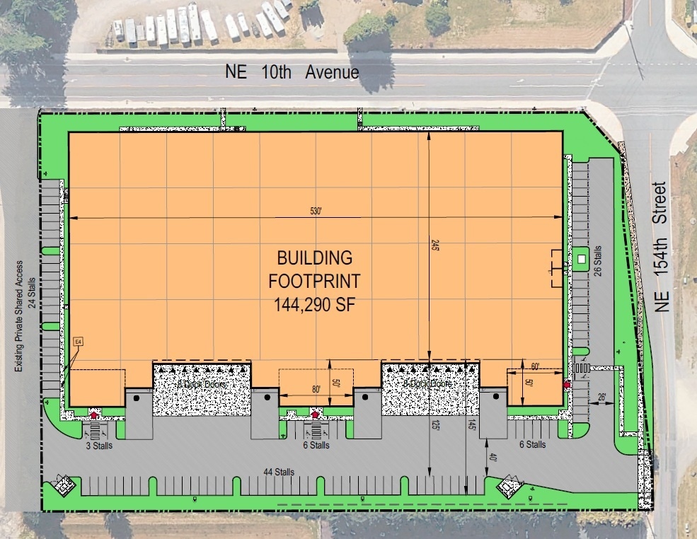 15301 10th ave, Vancouver, WA à louer Plan de site- Image 1 de 1