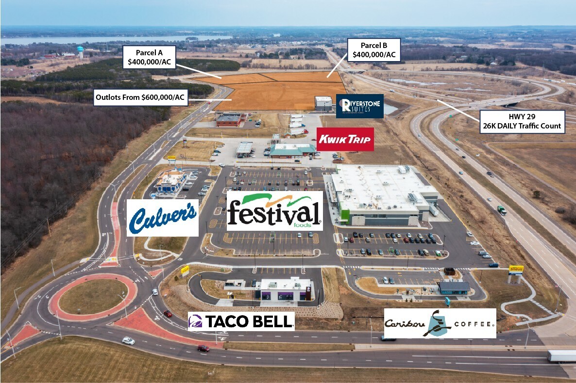 Highway 29 & Seymour Cray Sr Boulevard, Chippewa Falls, WI à vendre Photo du bâtiment- Image 1 de 10