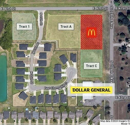 4150 209th E ave, Broken Arrow, OK à vendre Aérien- Image 1 de 4