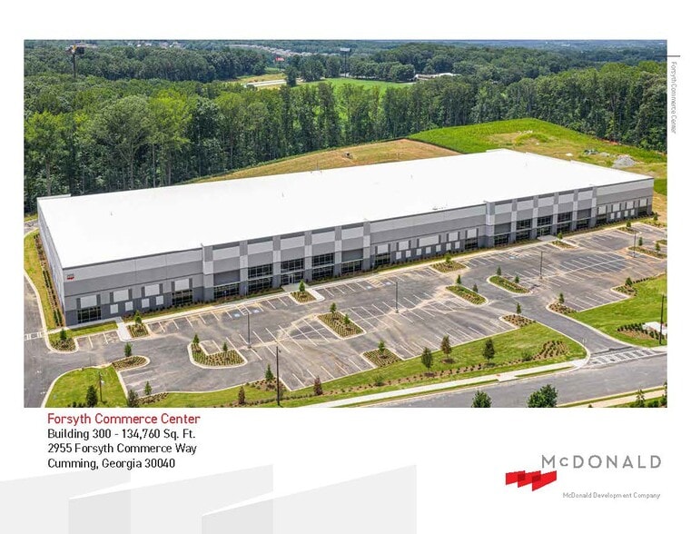2955 Forsyth Commerce Way, Cumming, GA à louer - Aérien - Image 3 de 3