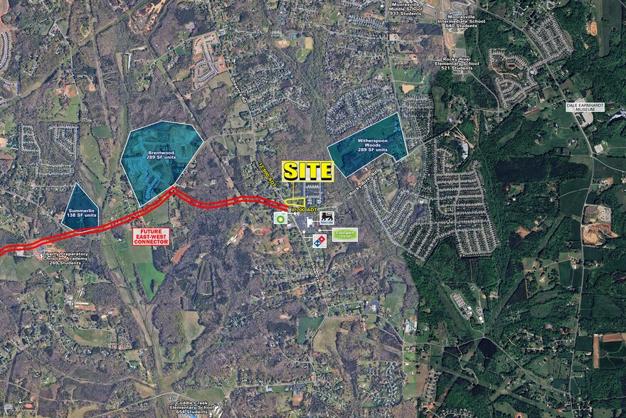 111 Rocky River rd, Mooresville, NC à louer - Photo du bâtiment - Image 2 de 4