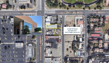 34040 Date Palm Dr, Cathedral City, CA - Aerial map view