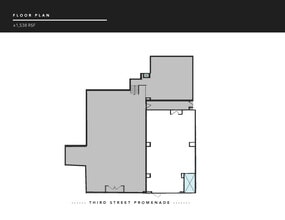 1451-1457 3rd Street Promenade, Santa Monica, CA à louer Plan d’étage- Image 1 de 4
