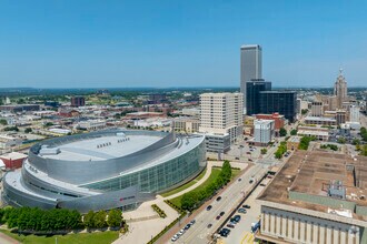 202 S Cheyenne Ave, Tulsa, OK - AERIAL  map view