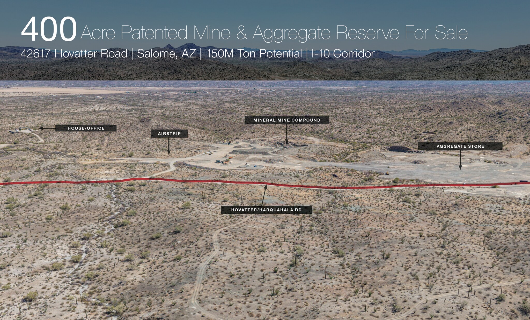 42617 Hovatter Rd, Salome, AZ à vendre Photo principale- Image 1 de 4