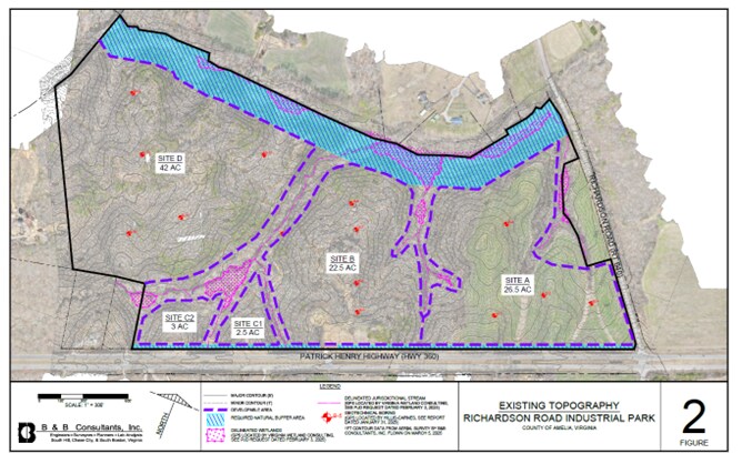 19700-19720 Patrick Henry Highway / US Route 360, Jetersville, VA à vendre - Photo du bâtiment - Image 3 de 4
