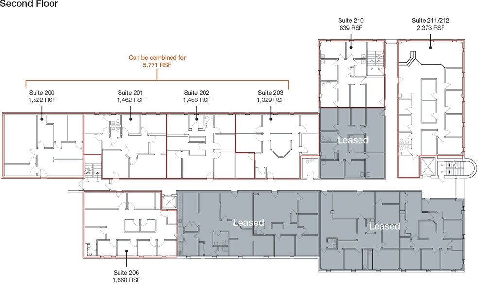 1011 W Baltimore Pike, West Grove, PA à louer - Plan d’étage - Image 3 de 7