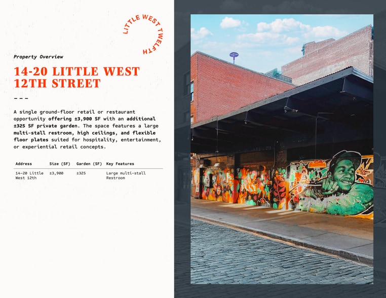 18 Little W 12th St, New York, NY for lease - Building Photo - Image 1 of 1