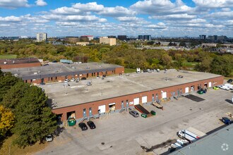 63 Galaxy Blvd, Toronto, ON - Aerial  map view