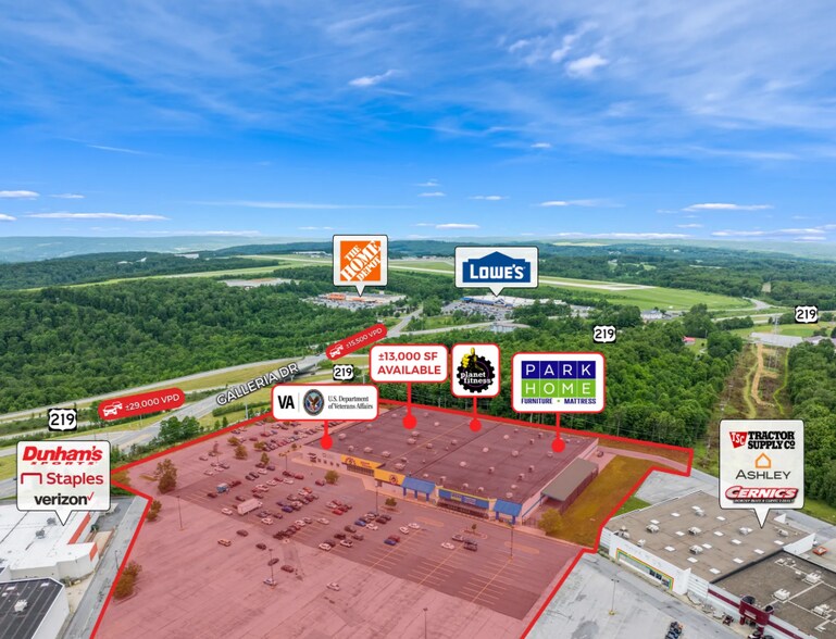 600 Galleria Dr, Johnstown, PA à vendre - Photo du bâtiment - Image 3 de 3