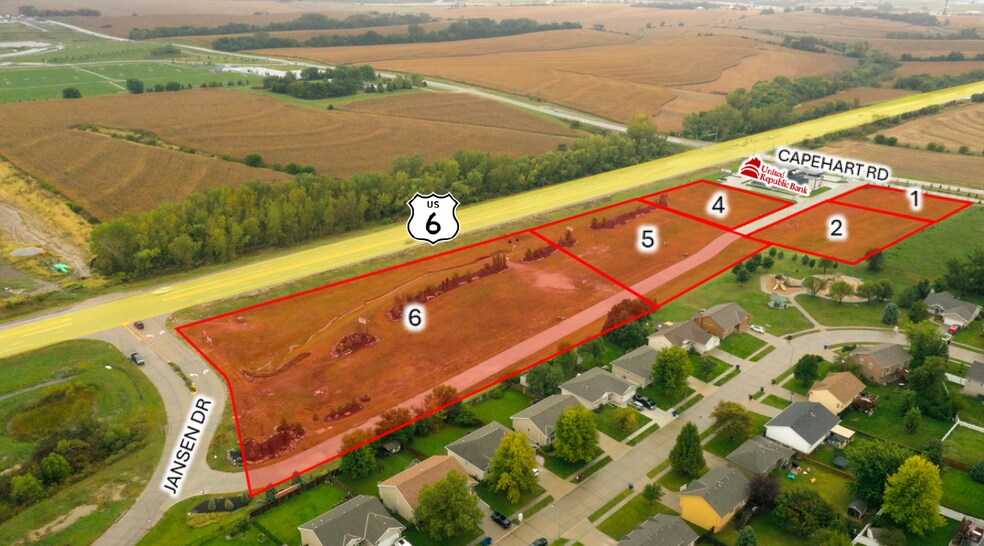 HWY 6 & Capehart Road, Gretna, NE à vendre - Photo du bâtiment - Image 3 de 4