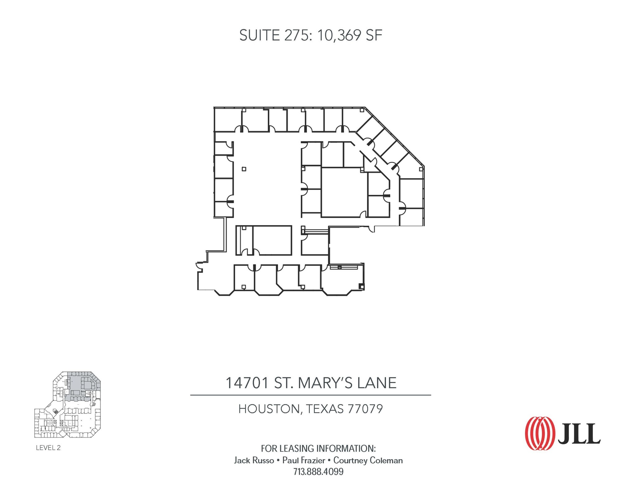 14701 St. Marys Ln, Houston, TX for lease Floor Plan- Image 1 of 1