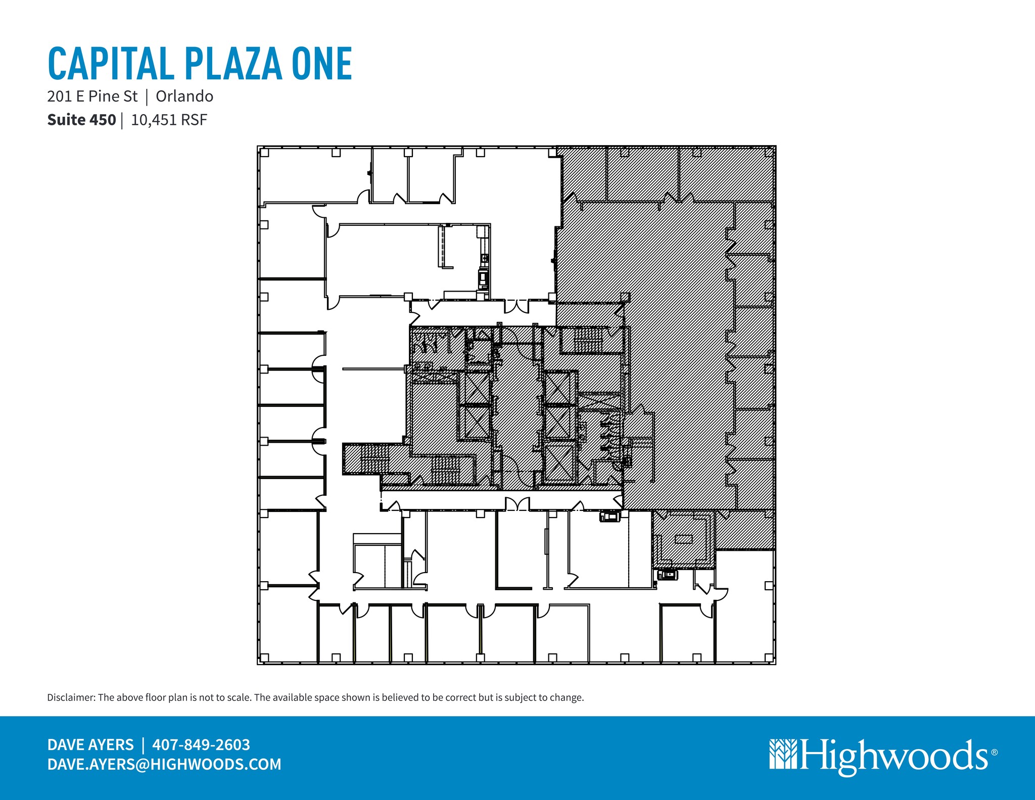 201 E Pine St, Orlando, FL for lease Site Plan- Image 1 of 1