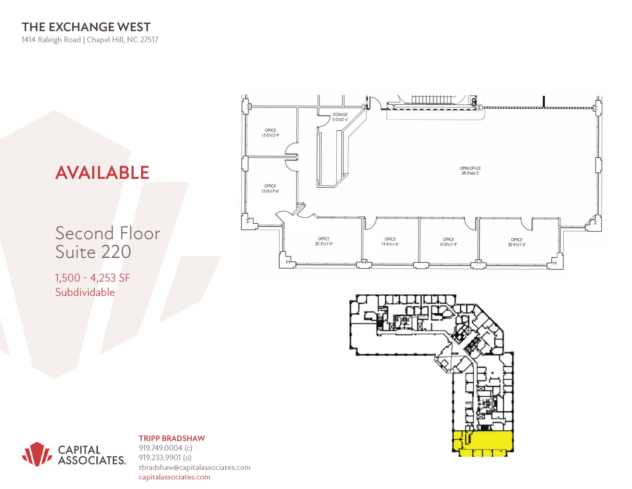 1414 Raleigh Rd, Chapel Hill, NC for lease Floor Plan- Image 1 of 1