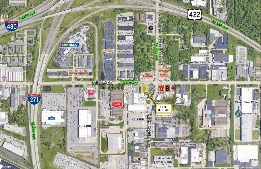 25440 Miles Rd, Bedford Heights, OH for sale - Building Photo - Image 2 of 2