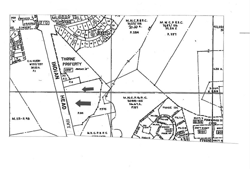 8500 Indian Head Hwy, Fort Washington, MD for sale - Plat Map - Image 3 of 4