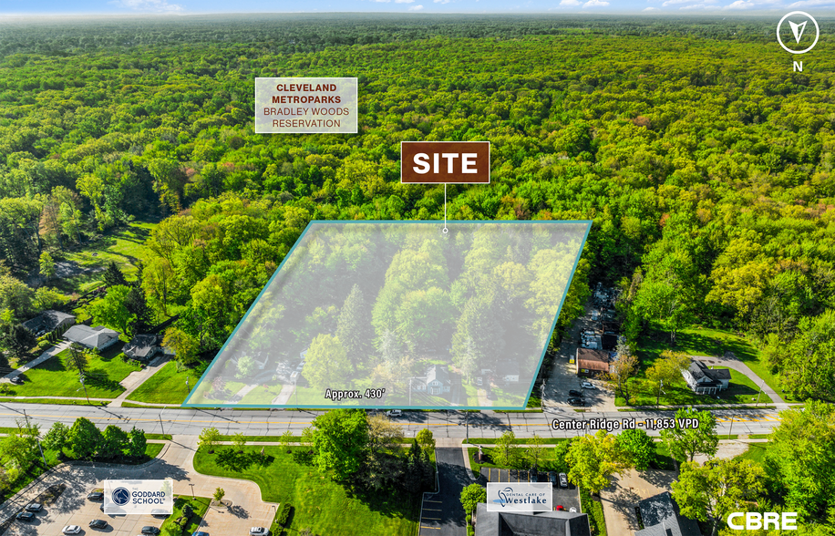 30525-30589 Center Ridge Rd, Westlake, OH for sale - Building Photo - Image 2 of 7