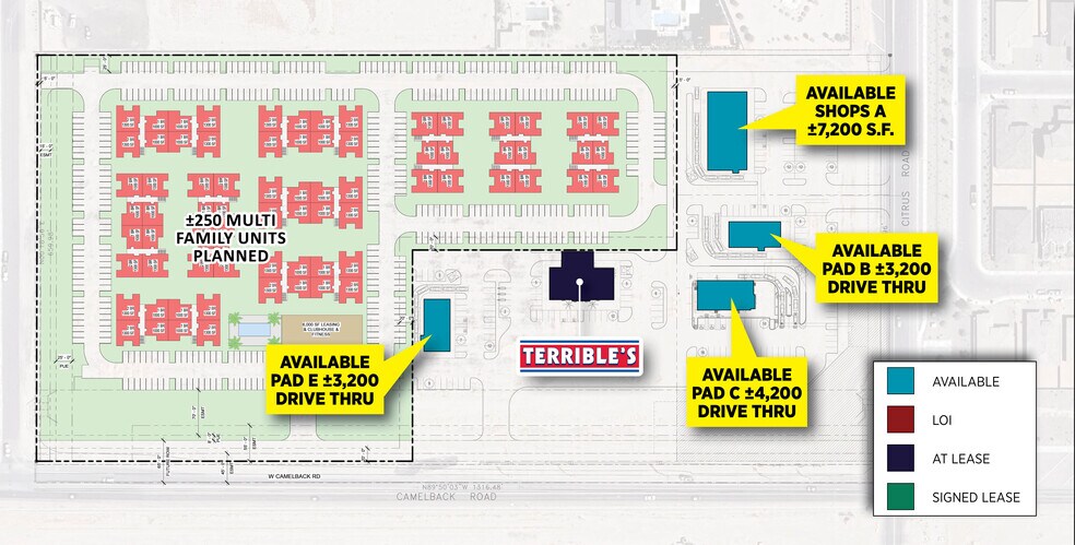 NWC Camelback Road & Citrus Road, Litchfield Park, AZ à louer - Photo du bâtiment - Image 2 de 2