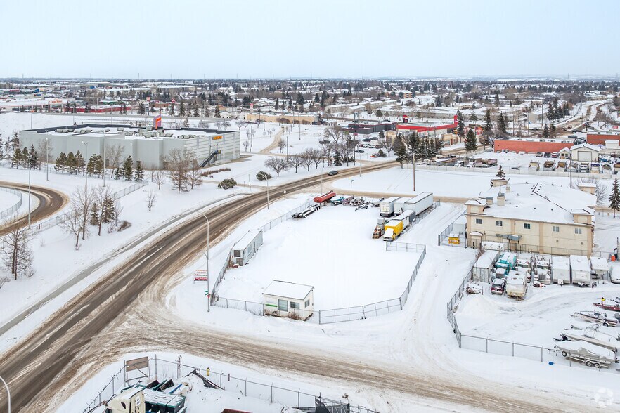 5203-5219 130 Avenue & 12929 53 Street NW, Edmonton, AB for sale - Aerial - Image 2 of 2