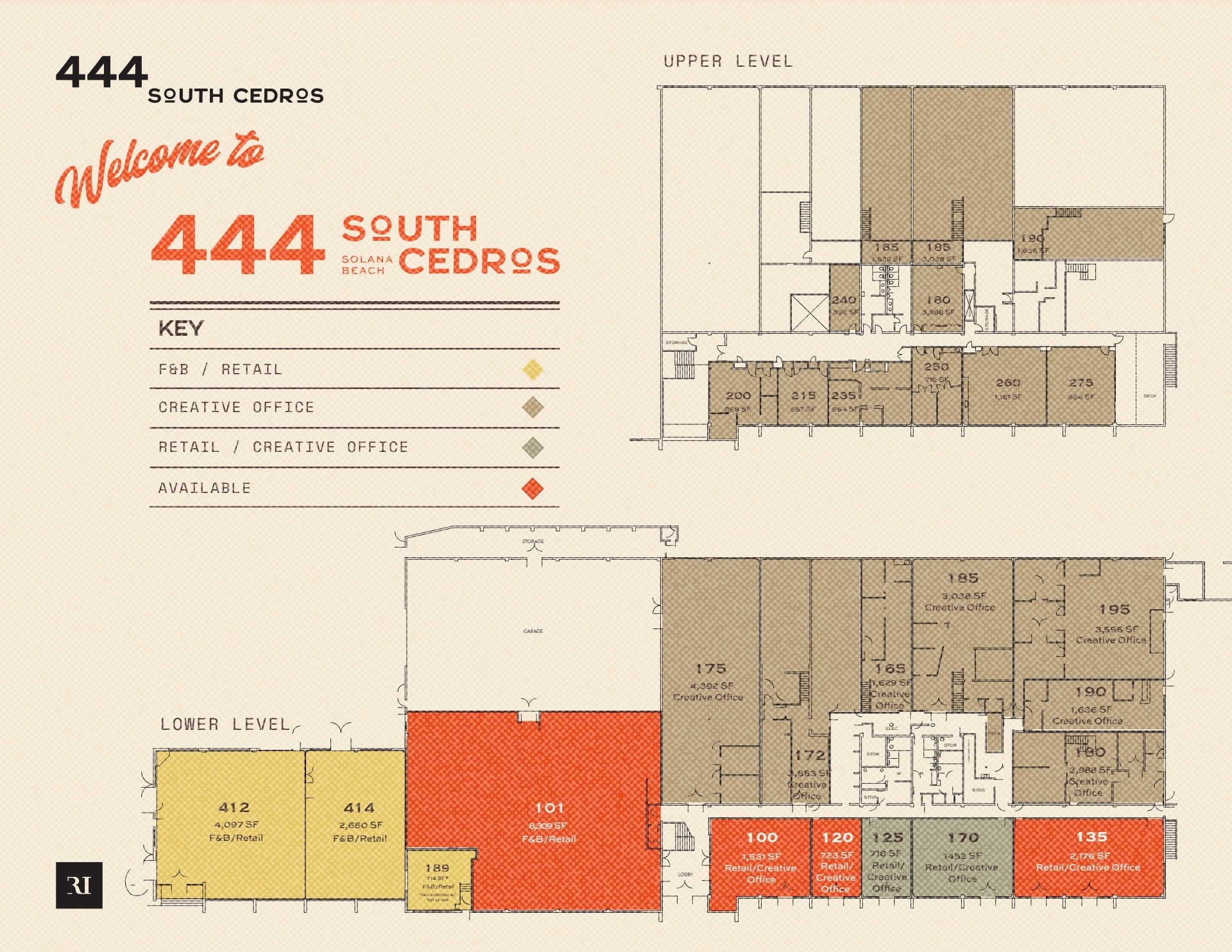 444 S Cedros Ave, Solana Beach, CA for lease Floor Plan- Image 1 of 1