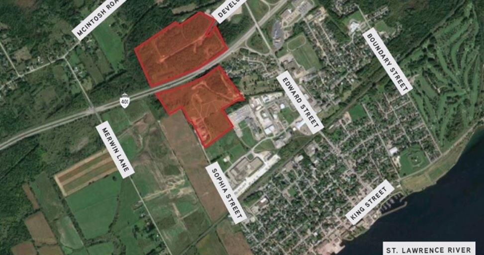 Development Dr, Prescott, ON for sale - Aerial - Image 1 of 1