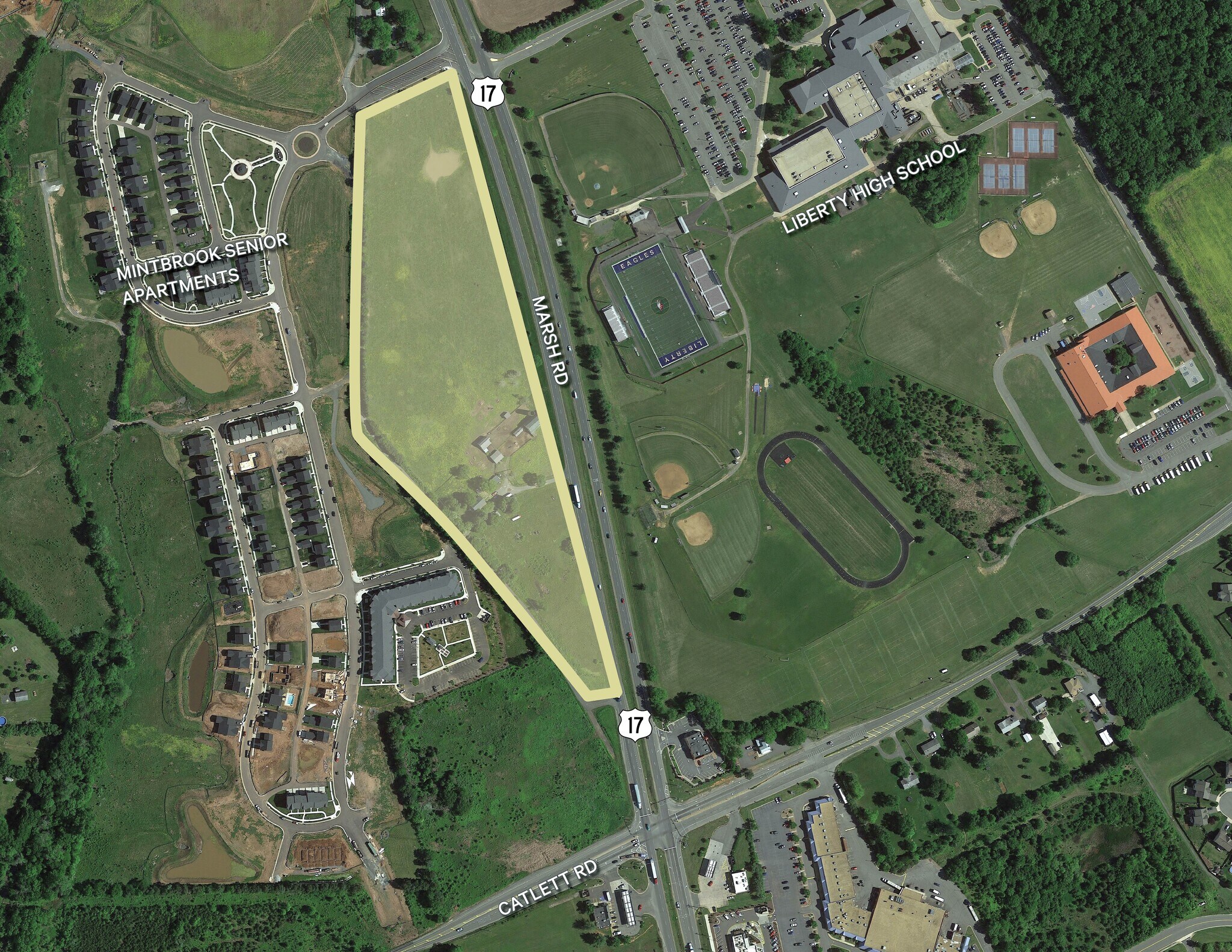 10880 Bowers Run Rd, Bealeton, VA à vendre Aérien- Image 1 de 3